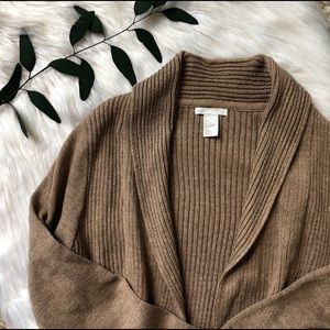 Tan H&M cardigan Sweater Size Small
